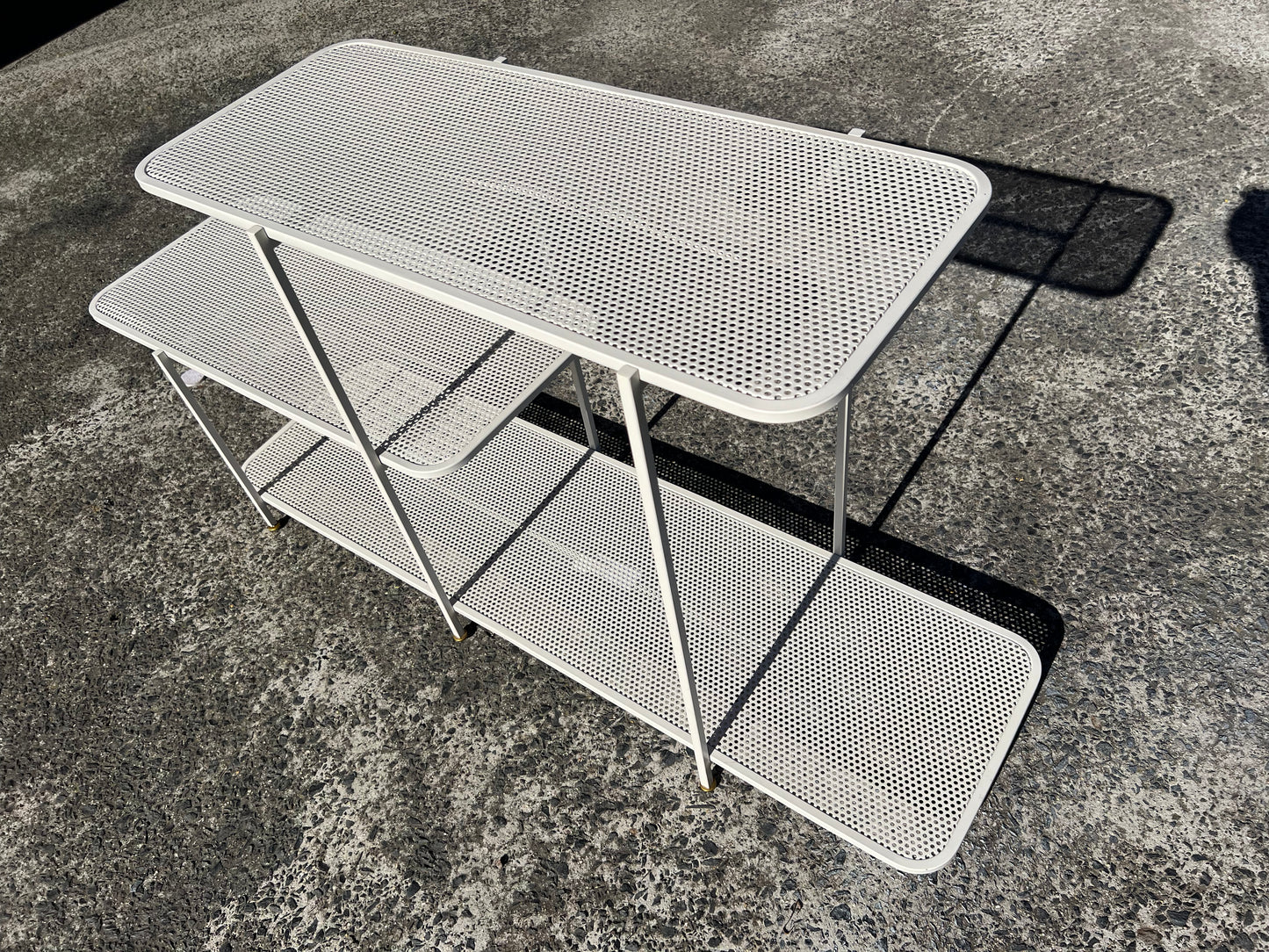 Perforated Console by West Elm